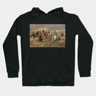 For Supremacy by Charles Marion Russell Hoodie